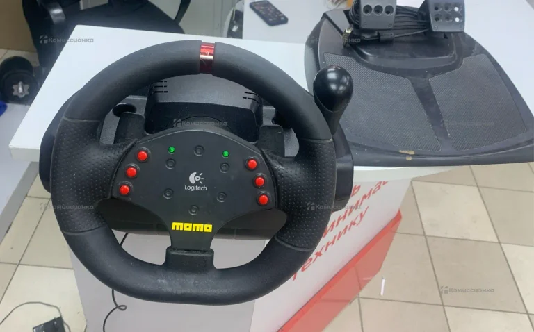 Руль игровой Logitech mono
