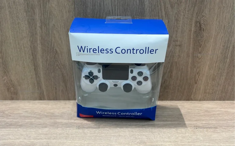 Джойстик PS4 white (реп.)