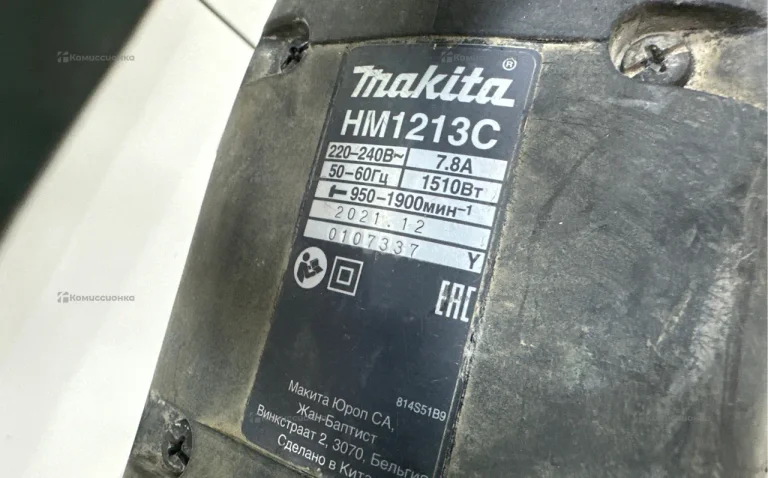 Отбойный молоток makita HM1213C 2021