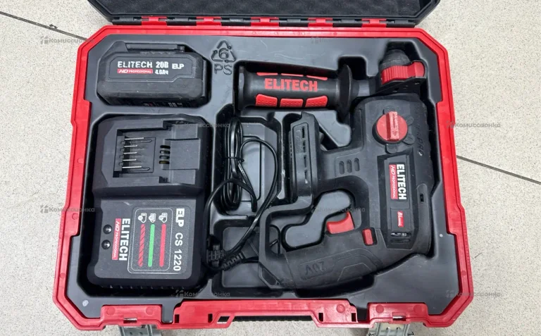 Перфоратор аккумуляторный Elitech CRH 2022SL
