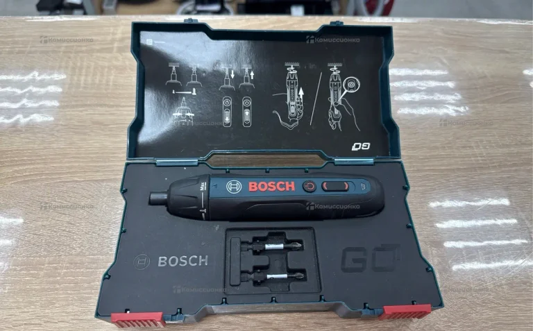 Аккумуляторная отвертка Bosch GO kit
