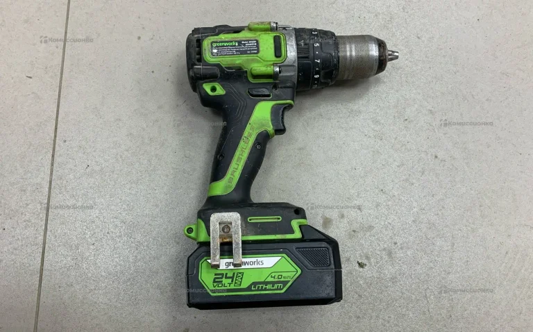 Шуруповерт Greenworks DDG407