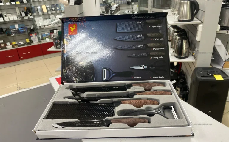 наборы кухонных ножей Henvo