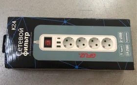 Купить Сетевой фильтр gfuzf K26 3 розетки б/у , в Новокуйбышевск Цена:690рублей