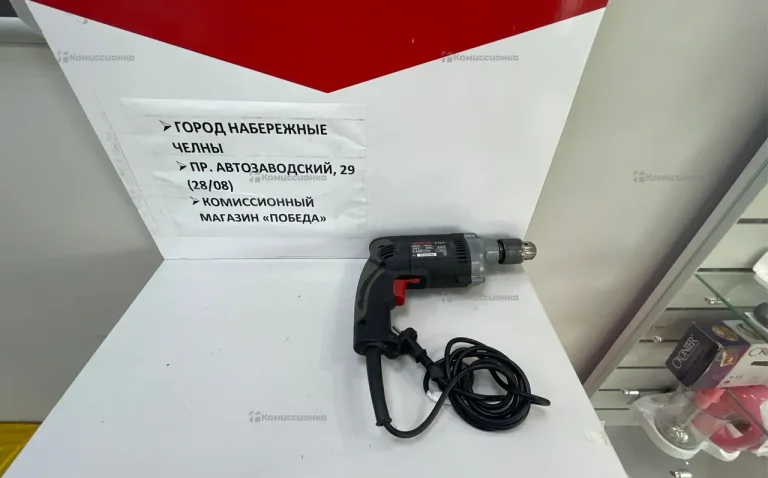 дрель сетевая