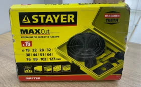 Купить Набор кольцевых коронок по дереву STAYER Maxcut 12 б/у , в Кинель Цена:1190рублей