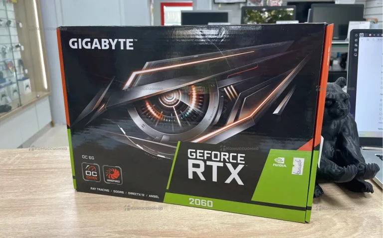 Видеокарта Gigabyte 2060 6Gb