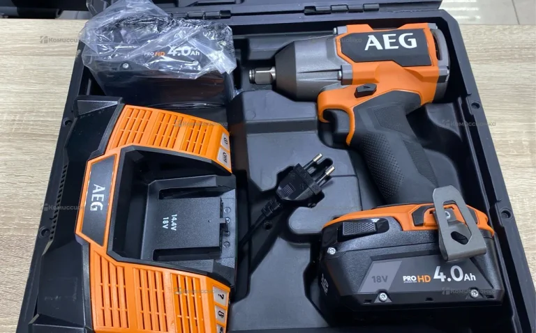 Аккумуляторный ударный гайковерт AEG BSS18MTF12BL-