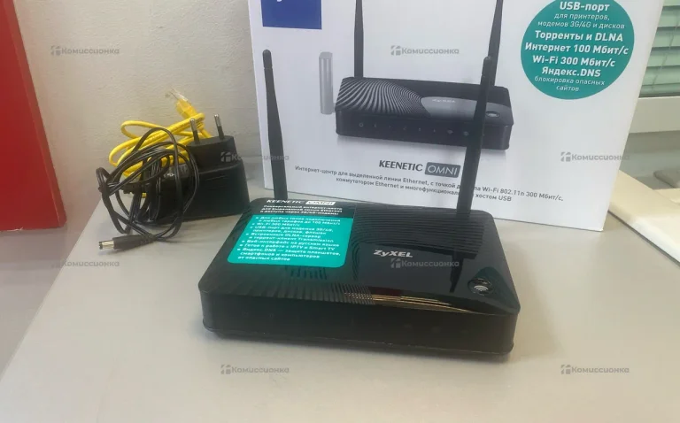 Роутер wi-fi ZyXel keenetic OMNI