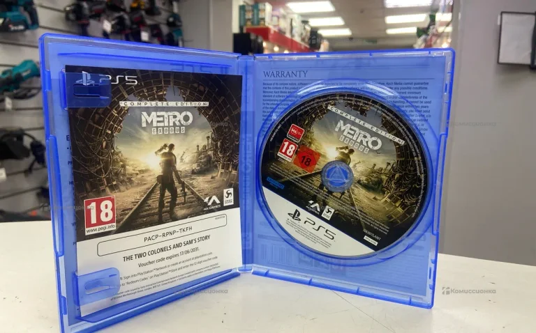 Диск для Ps 5 metro exodus