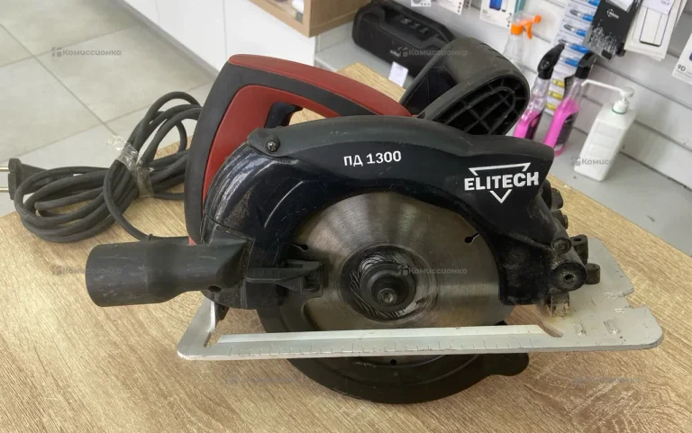 Дисковая пила ELITECH ПД 1300