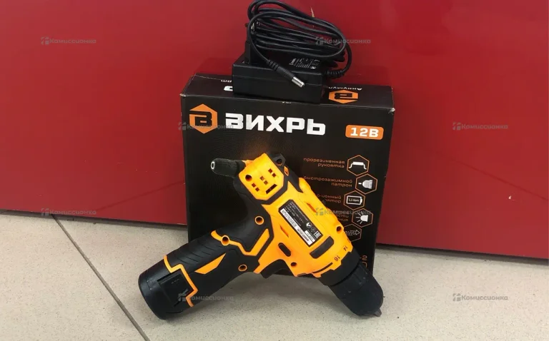 Дрель-шуруповерт ВИХРЬ ДА-12Л-2