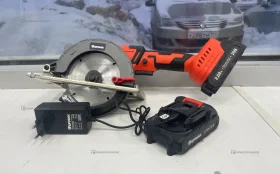 Купить Циркулярная пила Ермак  аккумуляторная бесщеточая б/у , в Москва и область Цена:4500рублей