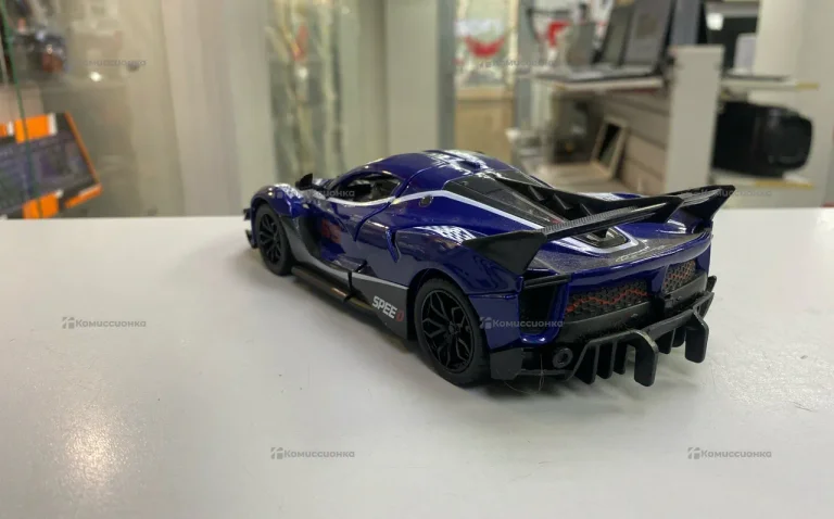Металлическая инерционная машинка Lamborghini Sian FKP 37 масштаб 1:32 с подсветкой и звуком