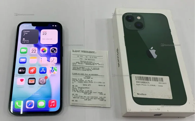 Apple iPhone 13 4/128 ГБ 91%