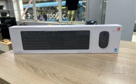 Купить Клавиатура и мышь Xiaomi Mi Wireless Keyboard and Mouse Combo ENG WXJS01YM Русские буквы (черный) б/у , в Москва и область Цена:1690рублей