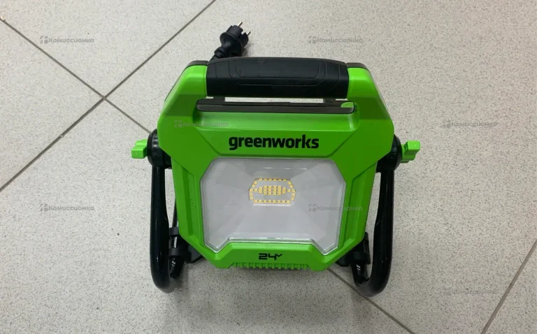 фонарь светодиодный greenworks