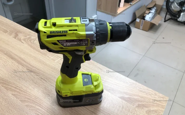 Аккумуляторный шуруповёрт Ryobi  R18PD7
