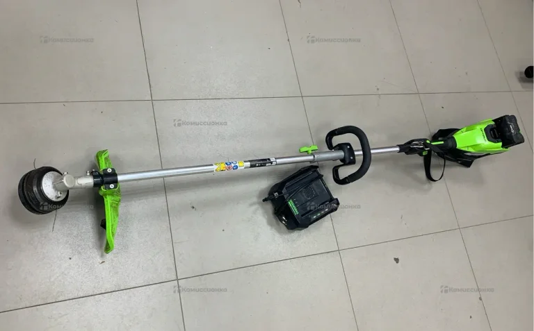 триммер аккумуляторный Greenworks ST161S 82v