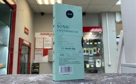 Электрическая зубная щетка Clean & Fresh SONIC, с 4 насадками, 5 режимов чистки зеленая