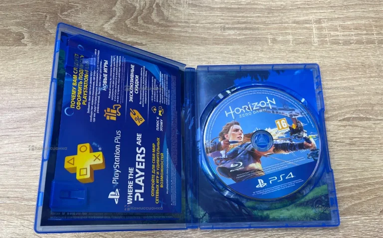диск ps4 horizon zero dawn