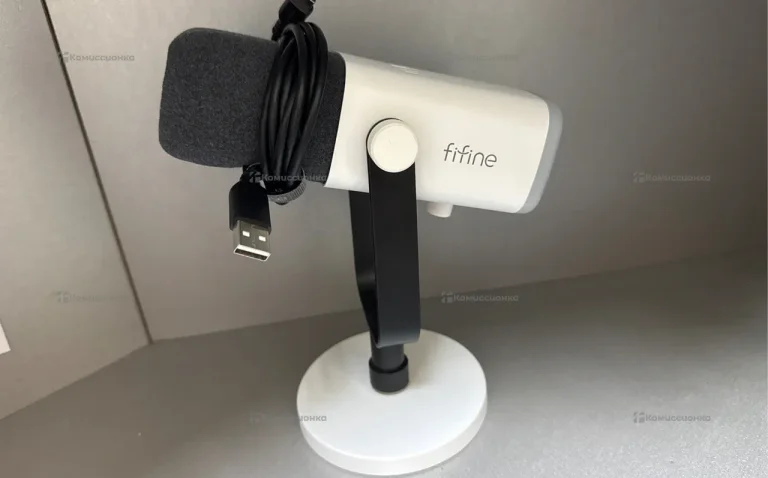 Микрофон fifine am8 белый