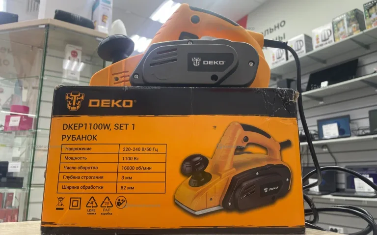 Электрорубанок DEKO DKEP1100W