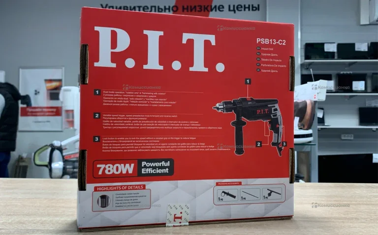 Дрель ударная P.I.T PSB13-C2