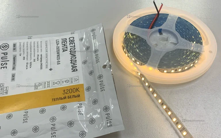 Светодиодная лента 3200к Теплый белый свет