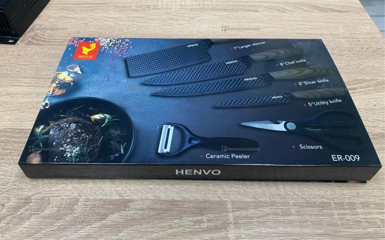 наборы кухонных ножей Henvo