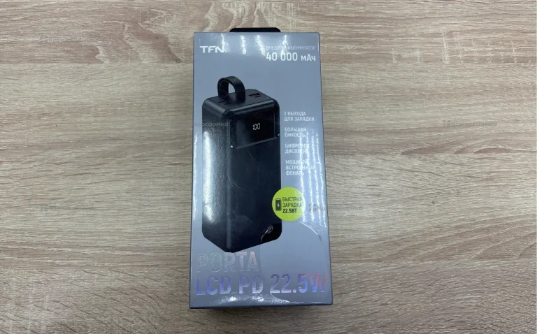 Power Bank  TFN Porta LCD PD 22.5W 40000