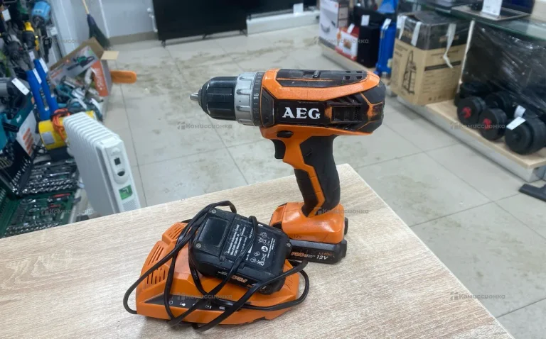 Дрель-шуруповерт AEG BS12 G3