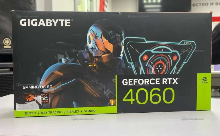 Видеокарта GIGABYTE GeForce RTX 4060 GAMING OC 8ГБ