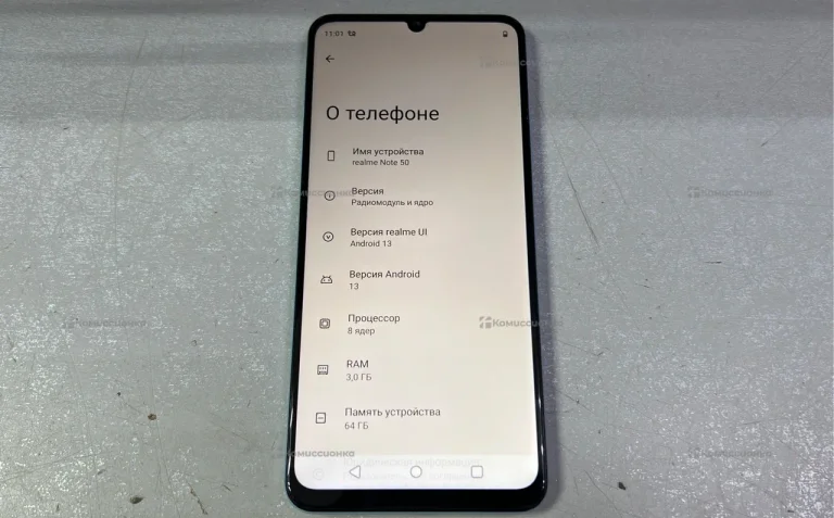 Realme Note 50 3/64 ГБ