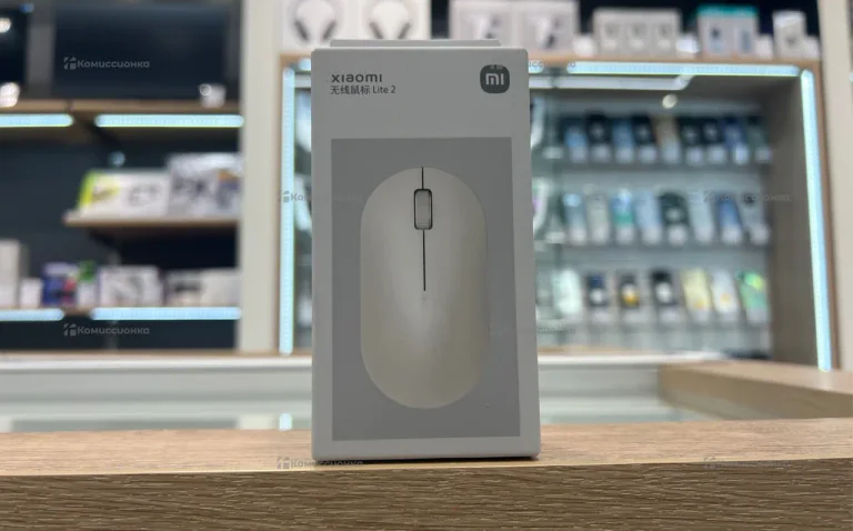 Мышь беспроводная оптическая Xiaomi Wireless Mouse Lite 2 (XMWXSB02YM) белый, бежевый