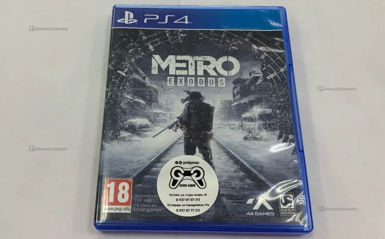 PS4. Диск Metro Exodus.