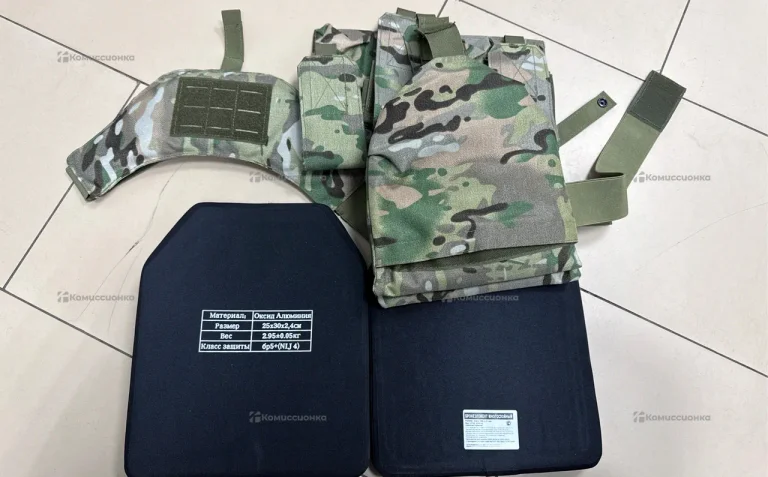 Комплект Бронежилет+ пластины+ бронеэлементы