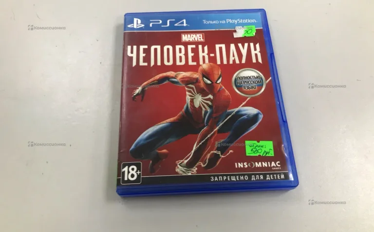 PS4. Диск Человек-Паук
