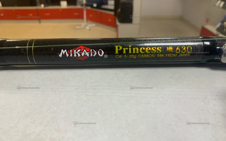 Удочка с катушкой mikado princess 630