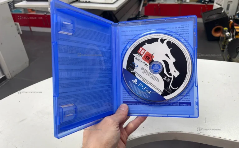 PS4 диск. mortal kombat X