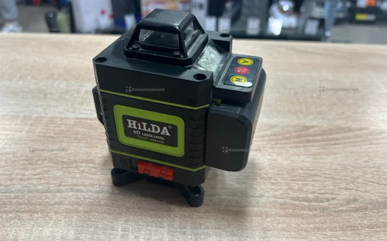 Лазерный уровень Hilda 4d laser level green