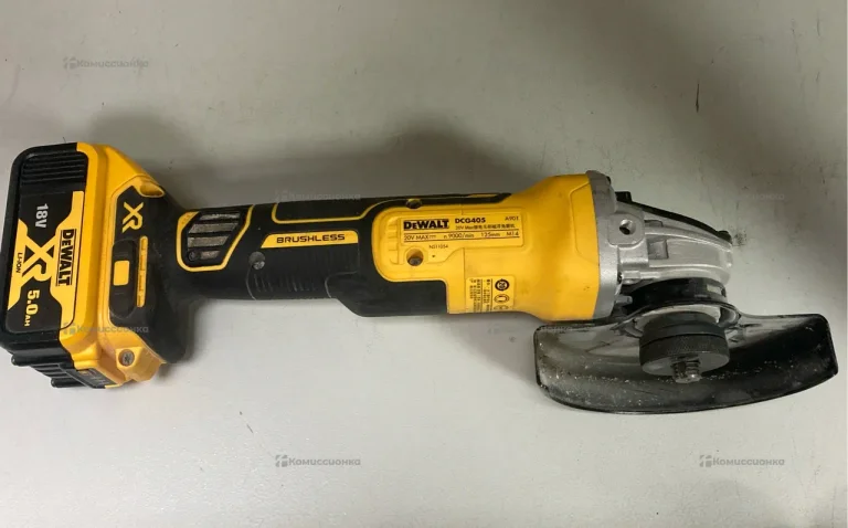 Аккумуляторная УШМ DeWALT DCG405