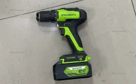 Купить Шуруповерт Greenworks арт.3704007 б/у , в Рязань Цена:8500рублей