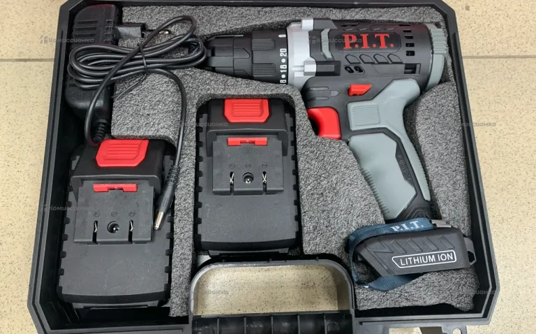 Аккумуляторный шуруповерт P.I.T. PSR18-D5 (новый)