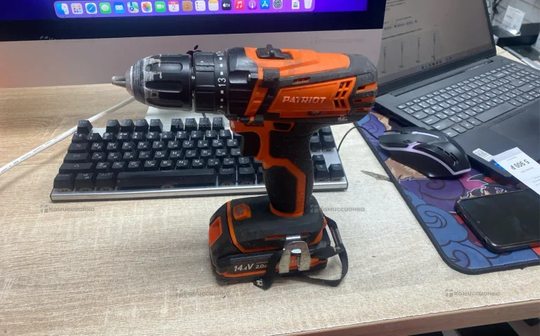 Дрель-шуруповерт аккумуляторная PATRIOT BR 141ES