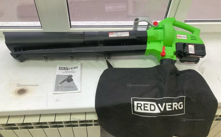 Воздуходувка-пылесос redverg RD-BV36V