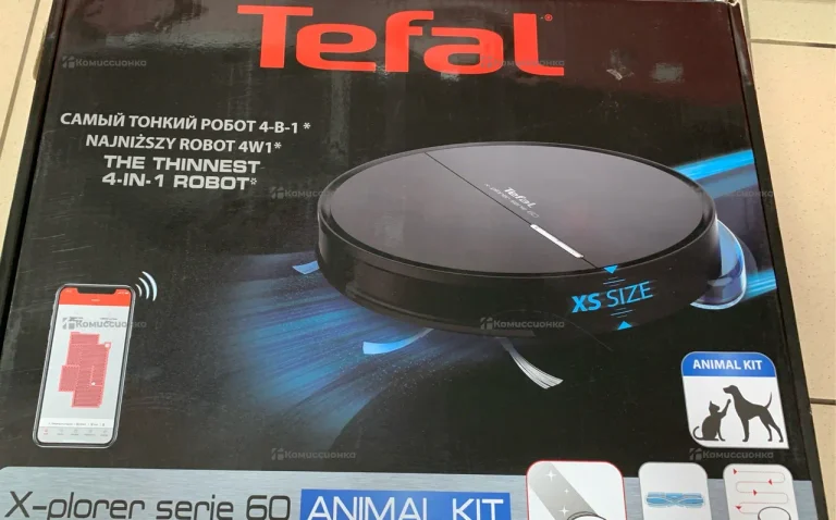 Робот пылесос tefal x-pioner serie 60