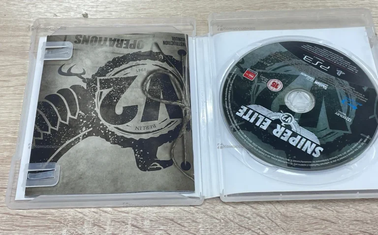 Диск ps3 sniper elite v2