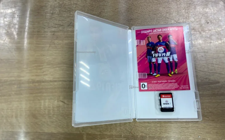 Диск для Nintendo switch fifa 2019