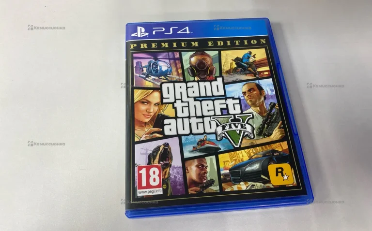 PS4. диск Grand the auto V